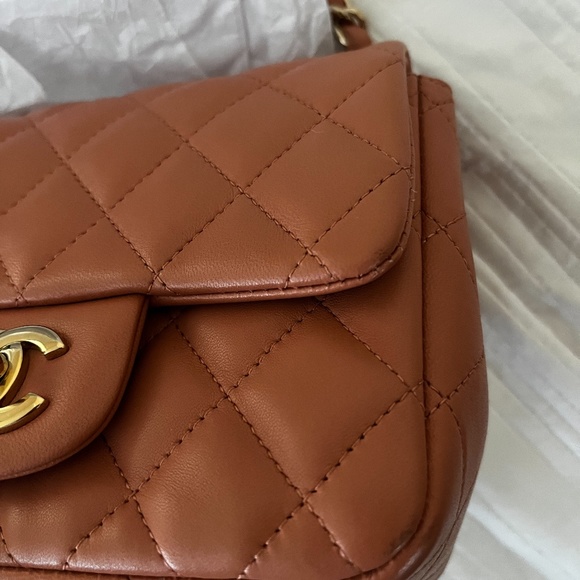 Chanel Mini Square Caramel ***SOLD*** - Picture 6 of 8